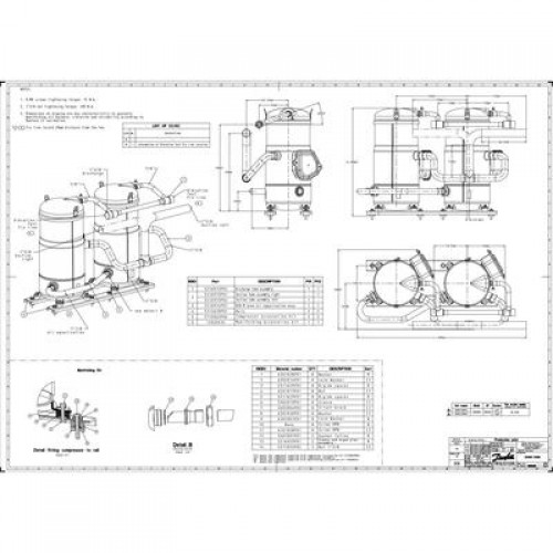 DANFOSS DSH184A4ALD Компрессор спиральный(пр. класс 1746502504) 
