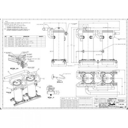 DANFOSS DCJ121T4LC6 Компрессор спиральный 