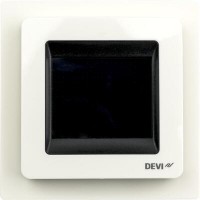 DEVI DEVIreg Touch 140F1064 — Программируемый терморегулятор с сенсорным дисплеем, белый 140F1064