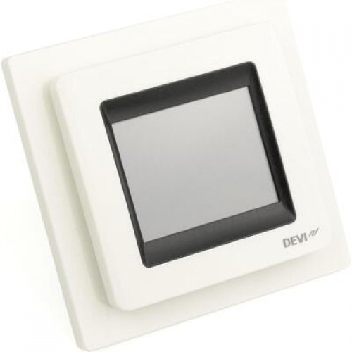 DEVI DEVIreg Touch 140F1064 — Программируемый терморегулятор с сенсорным дисплеем, белый 