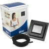 DEVI DEVIreg Touch 140F1069 — Программируемый терморегулятор с сенсорным дисплеем, черный 