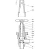 DANFOSS 148B5001 — Запорный клапан SVA-S 6 D ANG CAP 