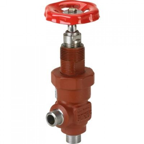 DANFOSS 148B5120 — Запорный клапан SVA-S 10 A ANG H-WHEEL 