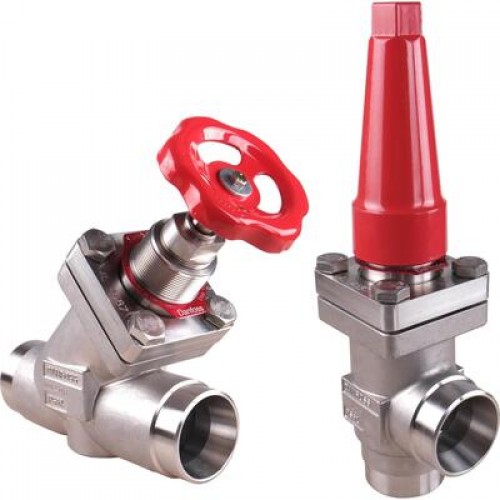 DANFOSS 148B5291 — Запорный клапан SVA-S SS 15 D STR H-WHEEL 