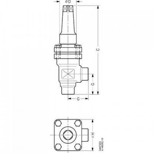 DANFOSS REG-SB 25 Клапан регулятор расхода 