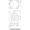 DANFOSS 148B5624 — Корпус для фильтра FIA 40 D ANG 