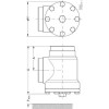 DANFOSS  FIA Корпус фильтра 100 D ANG 