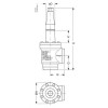 DANFOSS 148B6102 — Клапан обратный с запорной функцией SCA-X 125 