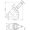 DANFOSS 148B6311 — Запорный клапан SVA-S 200 