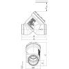 DANFOSS 148B6595 — Клапан обратный CHV-X 80 D STR 