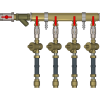 РИДАН WDU.3R 160W1129R — Узел распределительный этажный для систем водоснабжения V2 DN32-5L-25-BV15-7BIZ15 