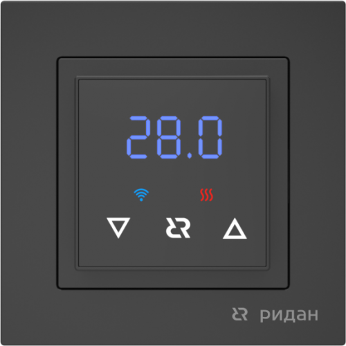 РИДАН 21RT0105R — Classy терморегулятор с Wi-Fi, черный 