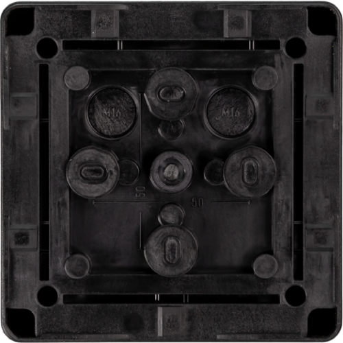 РИДАН 21RT0929R — Коробка распределительная M BOX, 110х110х67 мм, IP66/IP67, черная 