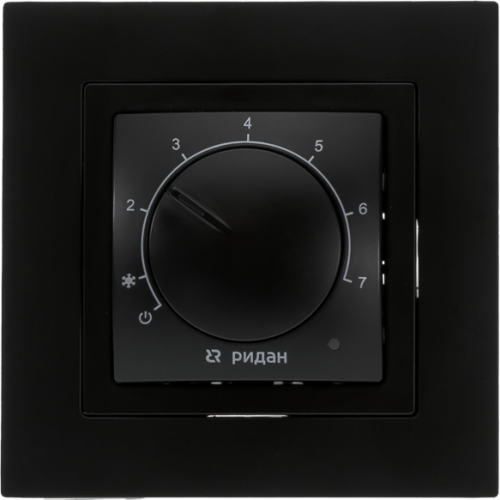 РИДАН 21RT1026R — Нагревательный мат TF-150 8 м² с терморегулятором Twist (черный) 