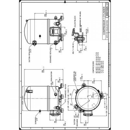 DANFOSS MT36-4VI Компрессор 