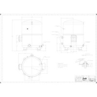DANFOSS  MTZ160-4VM Компрессор MTZ160-4VM