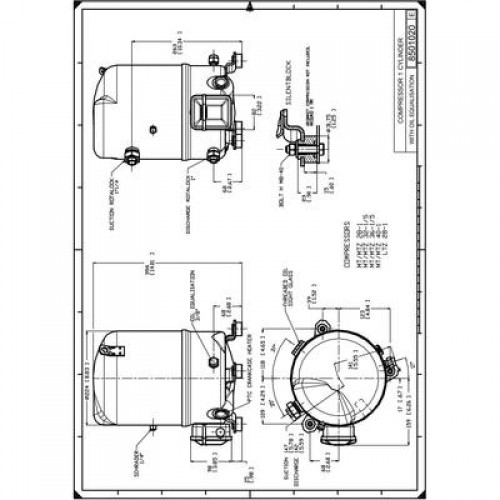 DANFOSS MTZ32-5VI Компрессор 
